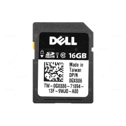 GX886  DELL IDRAC SD HC  CLASS 10 VFLASH CARD